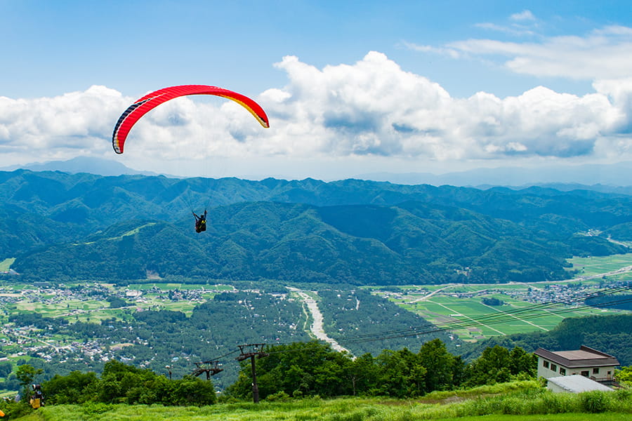 パラグライダー